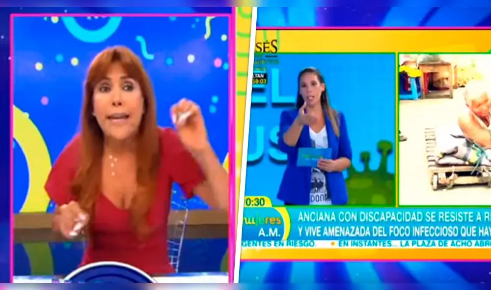 La comunicadora tuvo fuertes palabras al programa por "dramatizar" la situación de un indigente que no quería recibir ayuda.