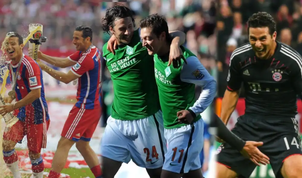 Excompañeros de Claudio Pizarro le rindieron homenaje. (Créditos: Thiago Alcántara, Mesut Özil, Franck Ribery) Excompañeros de Claudio Pizarro le rindieron homenaje. (Créditos: Thiago Alcántara, Mesut Özil, Franck Ribery)
