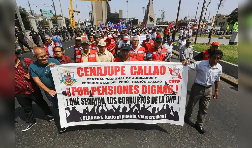 CGTP conmemora con marcha el "Día del Trabajo" [FOTOS]