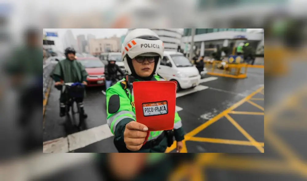 Pico y placa iniciaría media hora antes de su hora habitual. Créditos: Difusión. Pico y placa iniciaría media hora antes de su hora habitual. Créditos: Difusión.