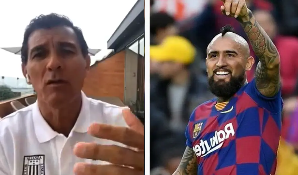 Zeballos quiere a Arturo Vidal en Alianza Lima.