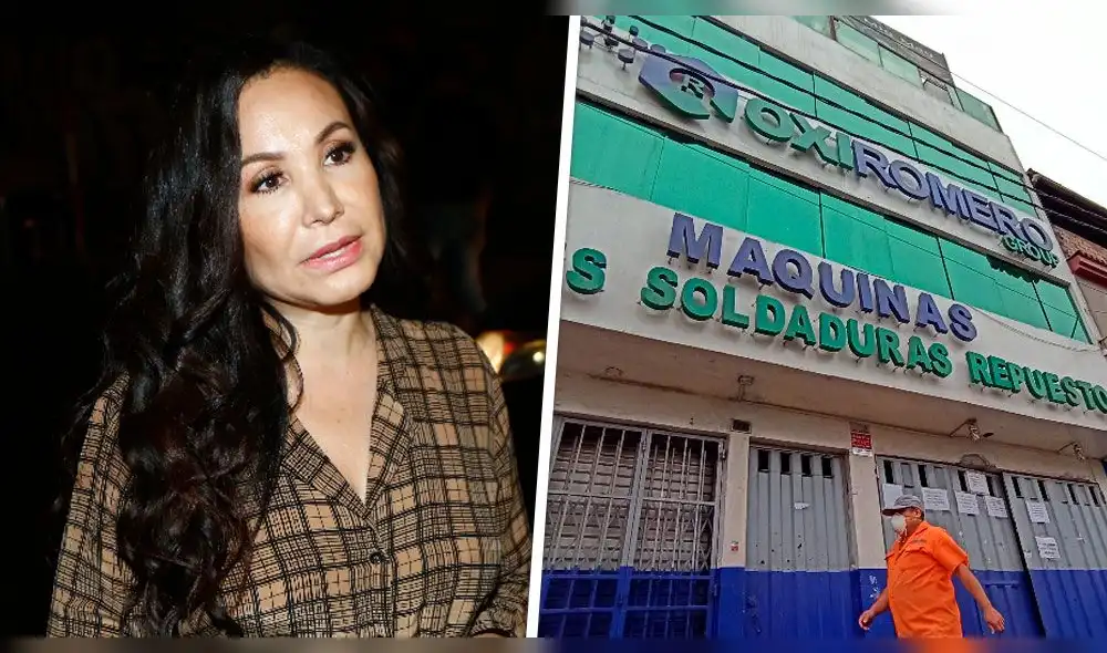 La conductora se mostró conmovida por el deceso del empresario, quien no pudo vencer a la COVID-19. Foto: composición La República La conductora se mostró conmovida por el deceso del empresario, quien no pudo vencer a la COVID-19. Foto: composición La República