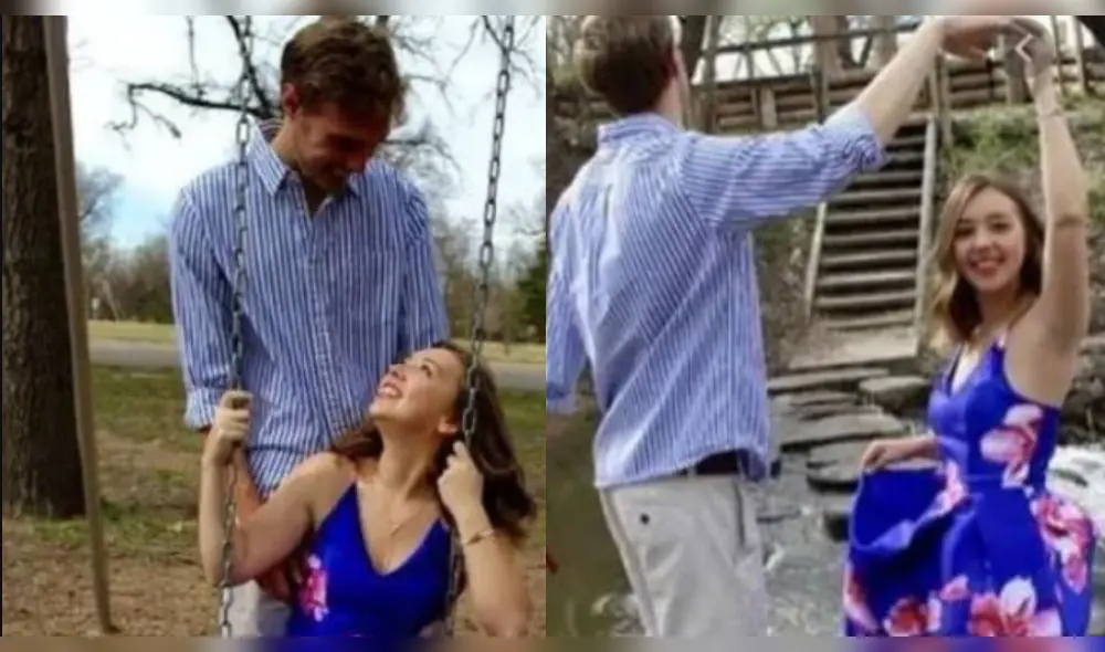 Alexis Wyatt y Justin Montney iban a casarse el 23 de mayo pero la novia falleció en un accidente automovilístico antes de la unión. (Foto: Difusión)