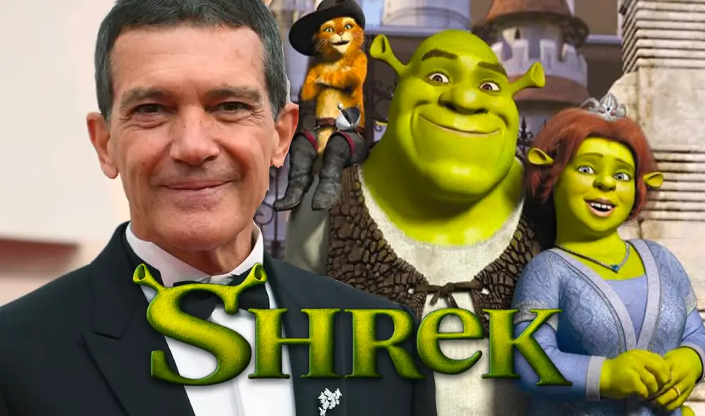 Antonio Banderas ha sido la voz del Gato con botas desde la segunda entrega de "Shrek". Foto: composición LR/Hola/DreamWorks Antonio Banderas ha sido la voz del Gato con botas desde la segunda entrega de "Shrek". Foto: composición LR/Hola/DreamWorks