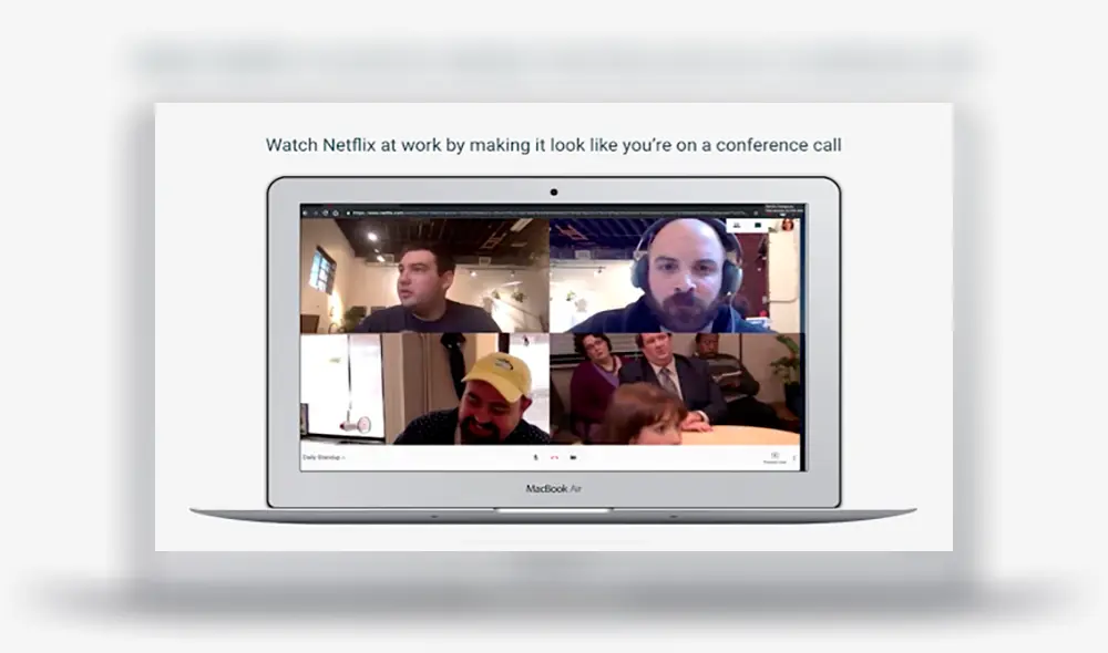 Con este truco para Google Chrome podrás ver Netflix sin que nadie lo descubra. | Foto: Chrome