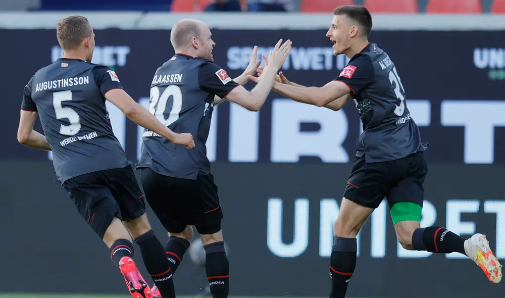 Werder Bremen vs. Heidenheim EN VIVO por el playoff de vuelta de la Bundesliga. | Foto: EFE