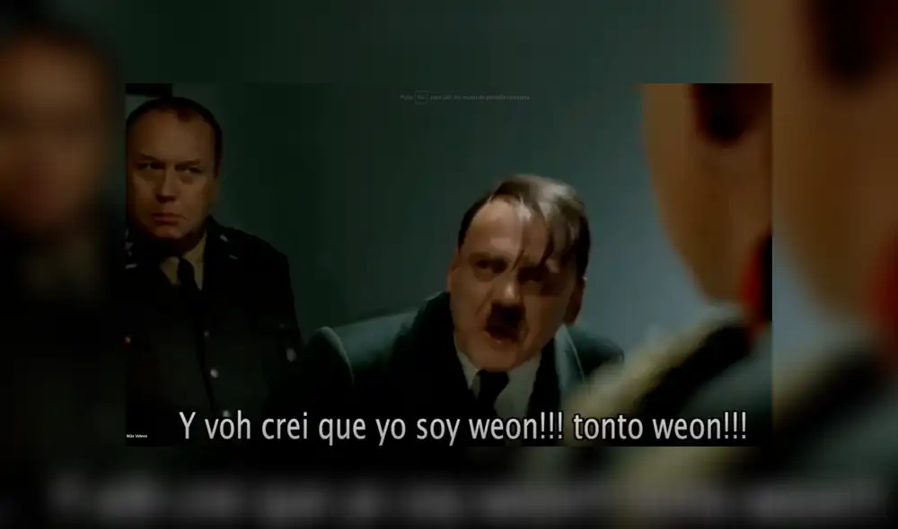 Facebook viral: “Hitler” tuvo inesperada reacción al enterarse de la muerte de 'Chimuelo' [VIDEO]