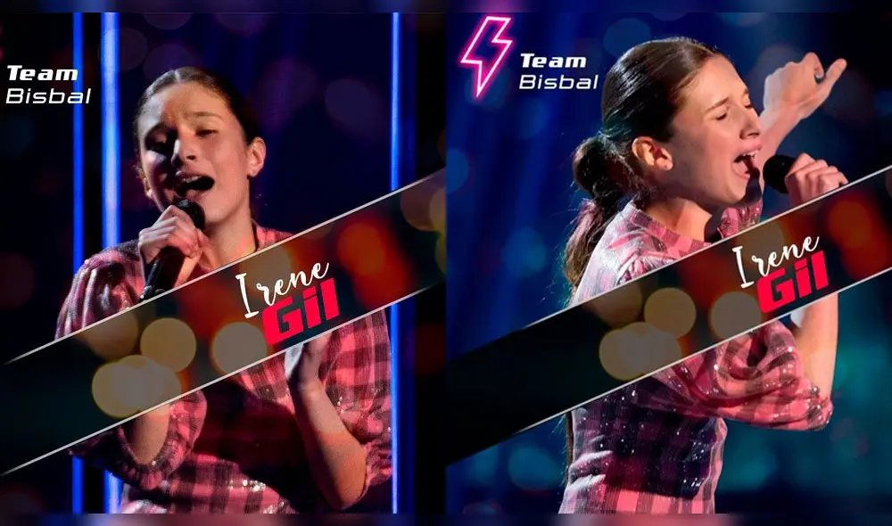 Irene Gil del equipo de David Bisbal fue la ganadora de esta edición del concurso 'La Voz Kids' España. Foto: Instagram