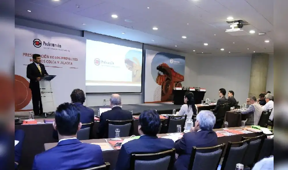 ProInversión: Proyectos mineros Colca y Jalaoca generan expectativa entre inversionistas