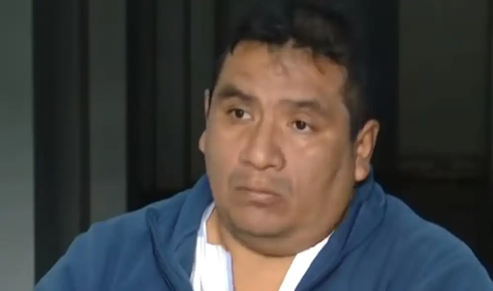 El hombre brindó sus declaraciones sobre la acusación de violación contra Bazán Foto: Captura. El hombre brindó sus declaraciones sobre la acusación de violación contra Bazán Foto: Captura.