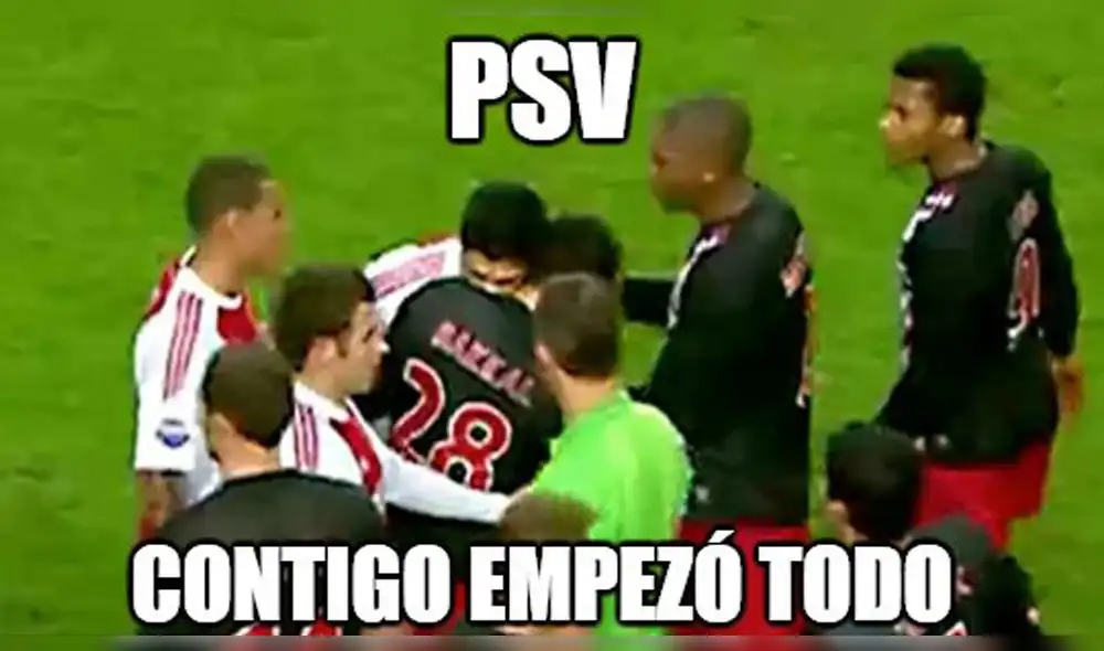 Facebook Viral: graciosos del Barcelona vs PSV por la Champions League [FOTOS]