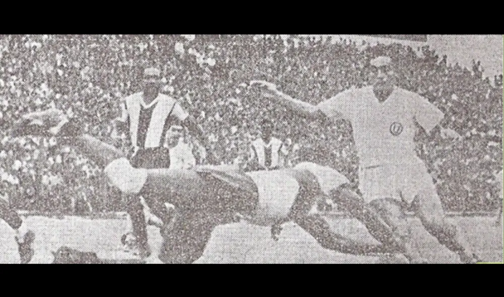 El día que Alianza Lima aplastó 9-1 a Universitario con cinco goles del ‘Feo’ Salinas.