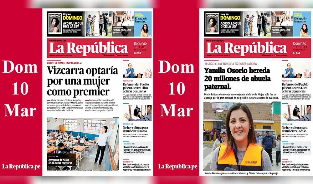 Arequipa: difunden falsa portada de La República en redes sociales Arequipa: difunden falsa portada de La República en redes sociales