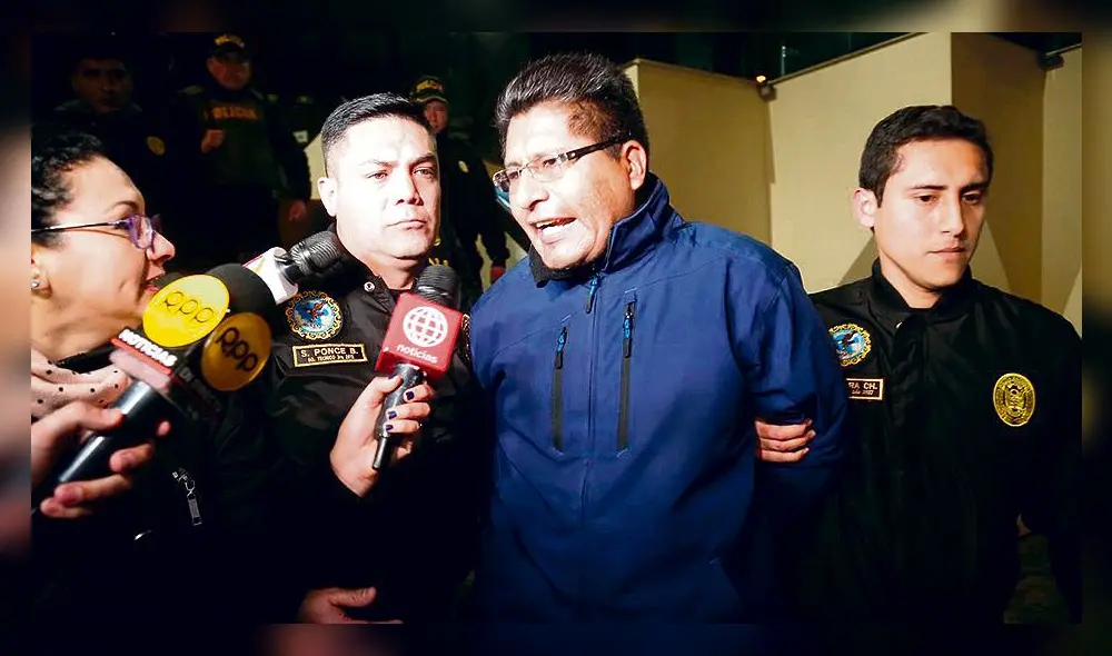 PRISIÓN. Walter Aduviri cumple prisión desde agosto de 2019.