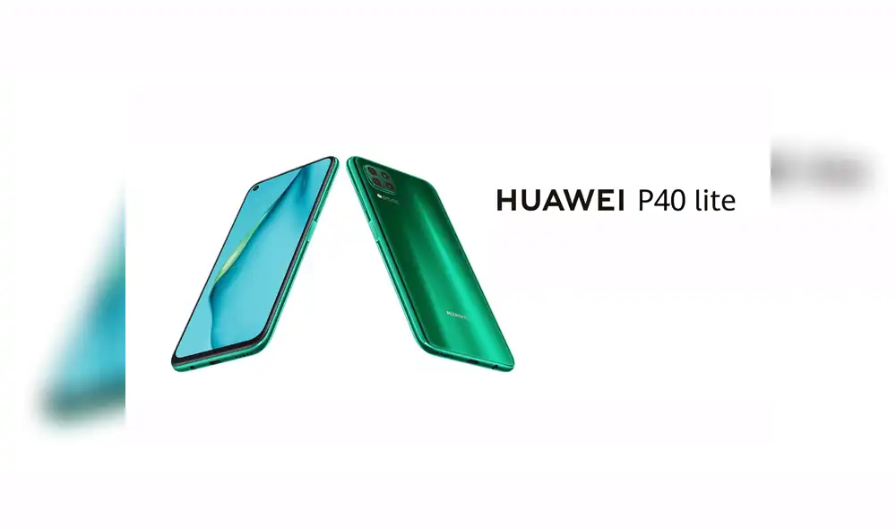 El nuevo Huawei P40 Lite.