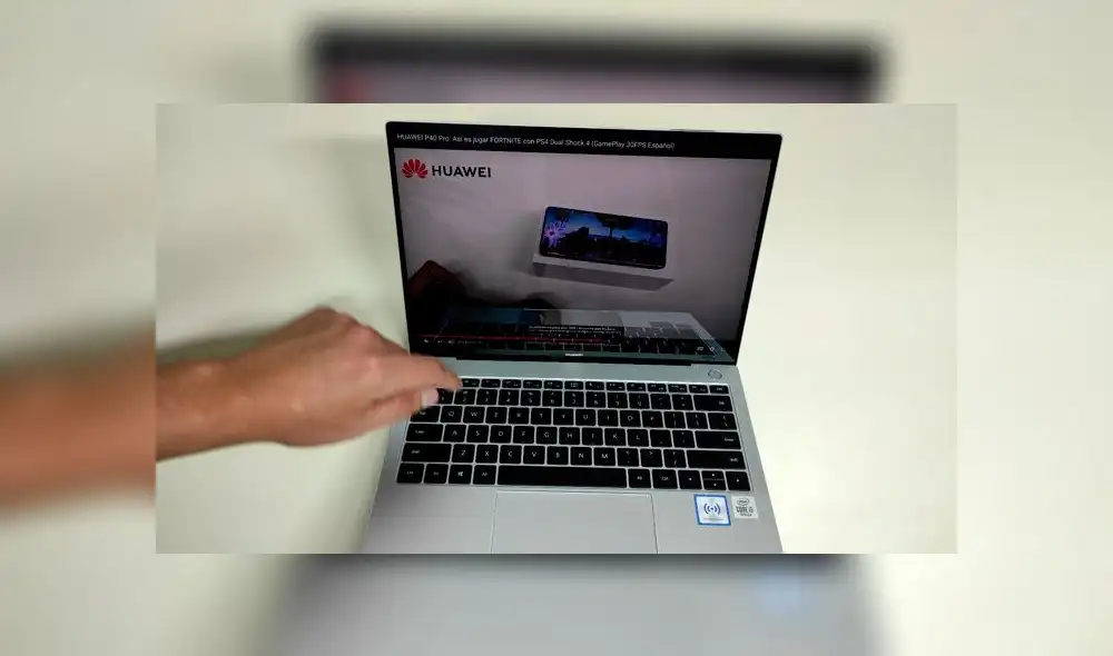 La Matebook X Pro 2020 posee una pantalla 3K de 13,9 pulgadas. Foto:  Daniel Robles