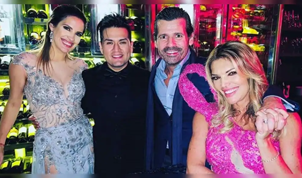 Jessica Newton reacciona ante romance de Deyvis Orosco con su hija 