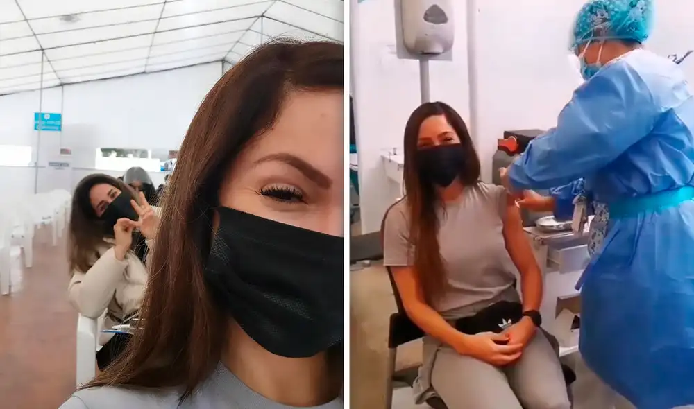 Paloma y Tepha se fueron juntas al vacunatorio para ser inmunizadas contra el coronavirus. Foto: captura/Instagram Paloma y Tepha se fueron juntas al vacunatorio para ser inmunizadas contra el coronavirus. Foto: captura/Instagram