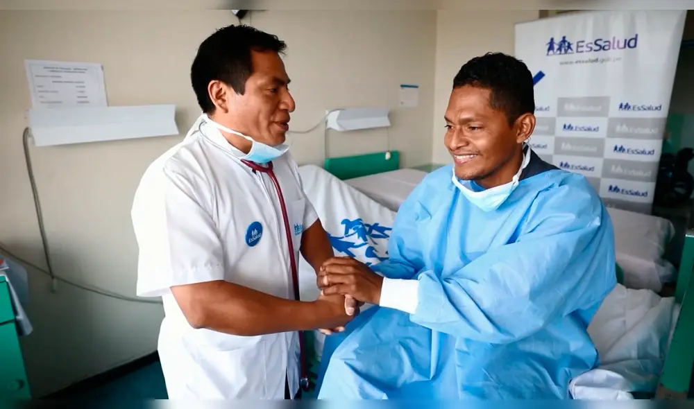 Todo apunta a que en poco tiempo será dado de alta. Todo apunta a que en poco tiempo será dado de alta.