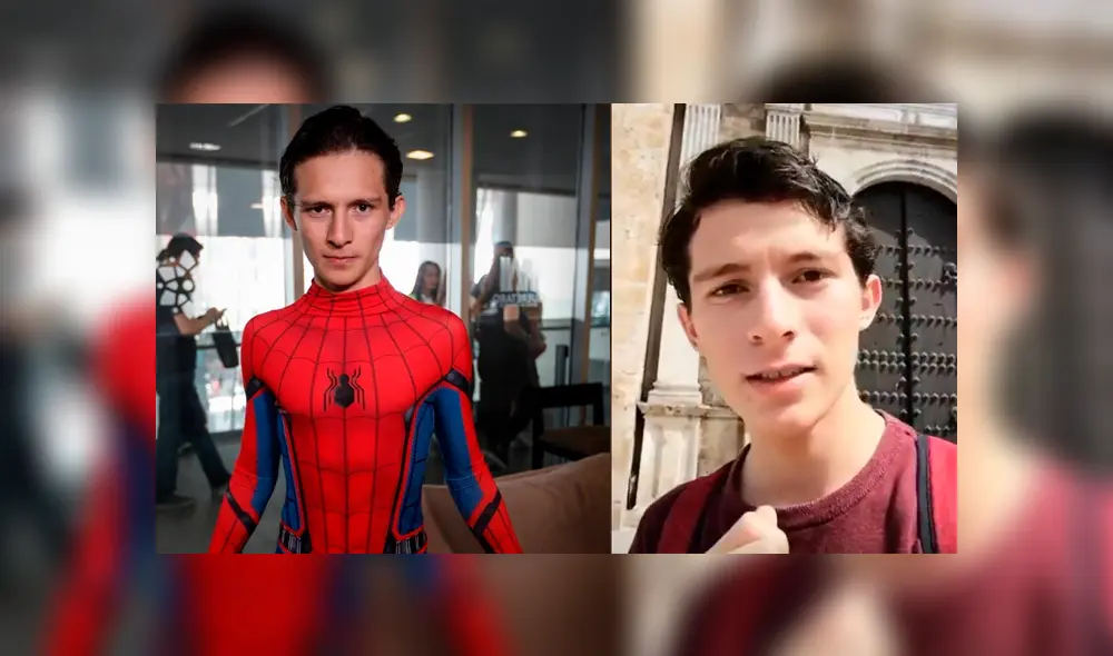 Facebook: Doble de Tom Holland es confundido con el actor de Spider-Man en México