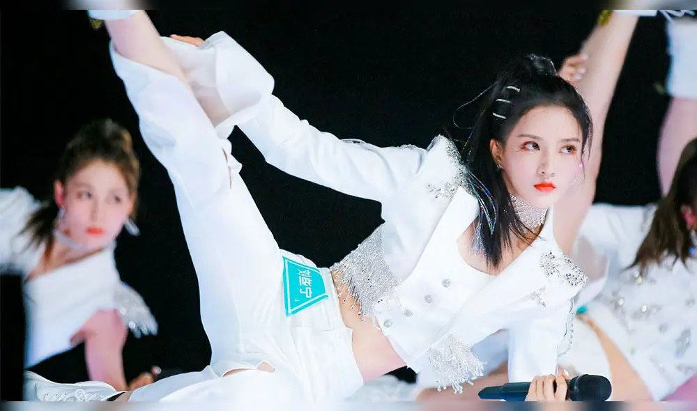 Liu Xiening en Produce Camp 2020. Foto: Weibo