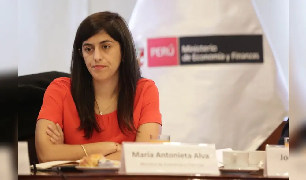 María Antonieta Alva, anunció la transferencia de 1,170 millones de soles para el bono. Crédito: John Reyes María Antonieta Alva, anunció la transferencia de 1,170 millones de soles para el bono. Crédito: John Reyes