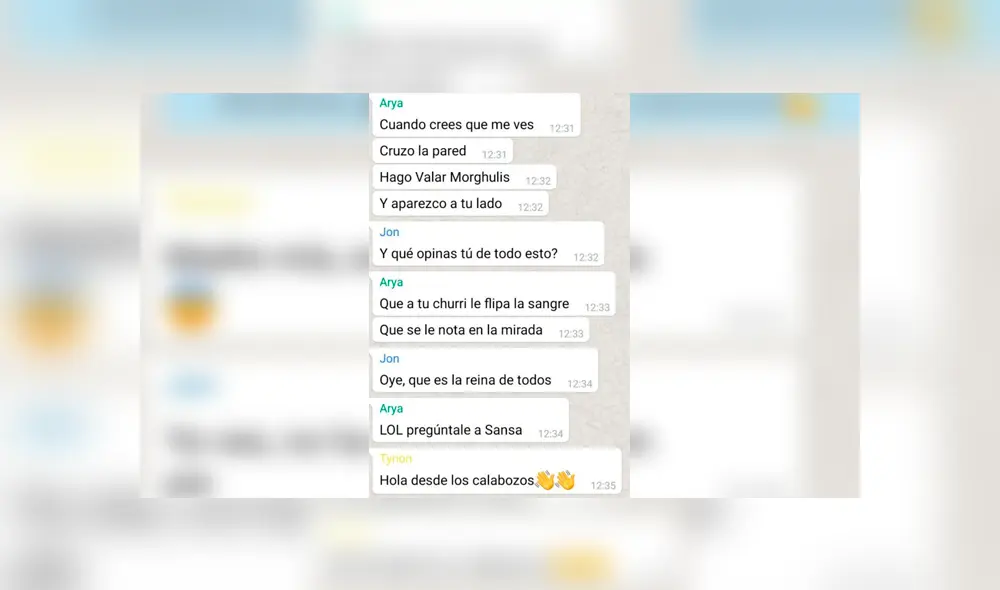 El último capítulo de Game of Thrones explicado como un grupo de WhatsApp [FOTOS]