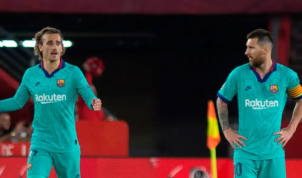 Lionel Messi y Antoine Griezmann compartieron equipo durante una temporada. Foto: AFP Lionel Messi y Antoine Griezmann compartieron equipo durante una temporada. Foto: AFP