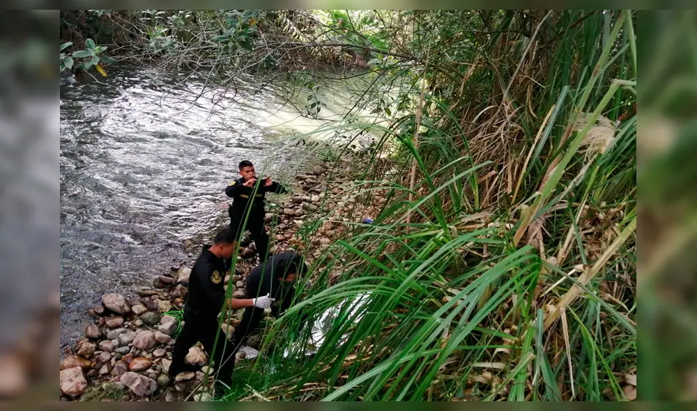 Efectivos rescataron el cuerpo. Efectivos rescataron el cuerpo.