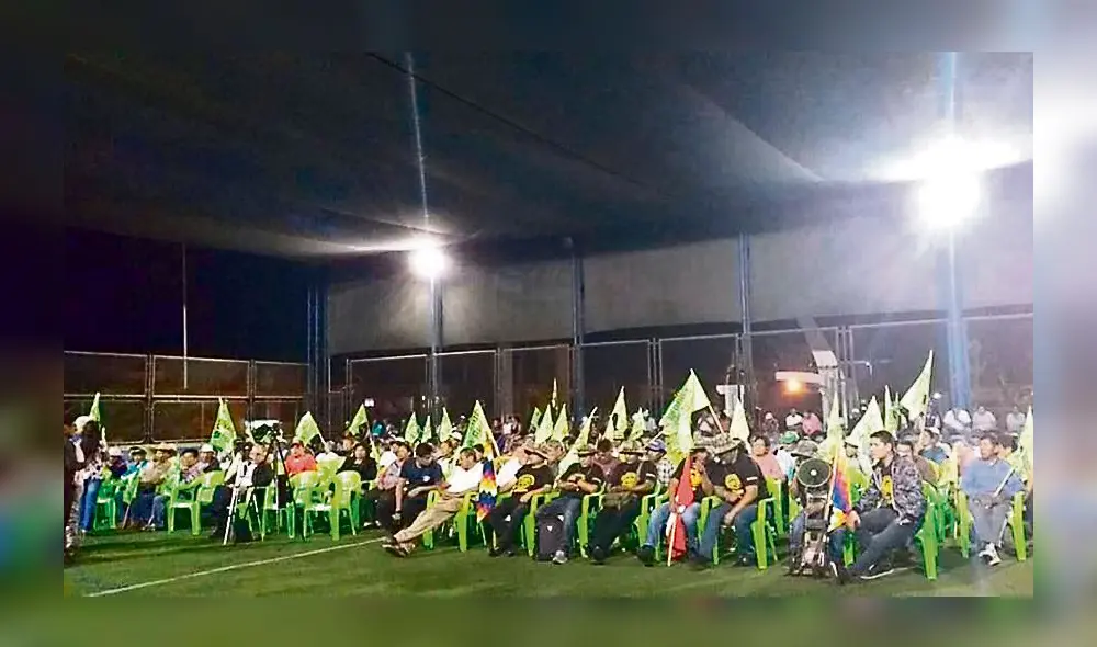 reunión. Tambo espera apoyo de electos congresistas.