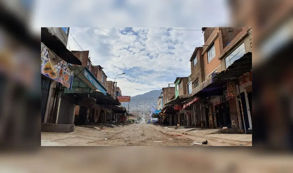 El mercado La Cumbre luce completamente vacío. Foto: La República El mercado La Cumbre luce completamente vacío. Foto: La República