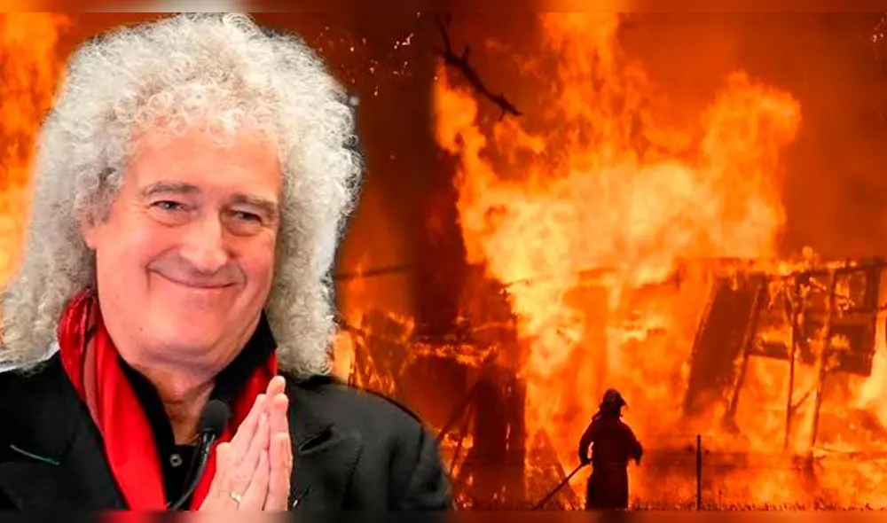 Brian May, guitarrista de Queen, regaló un concierto privado a un koala herido tras los incendios en Australia