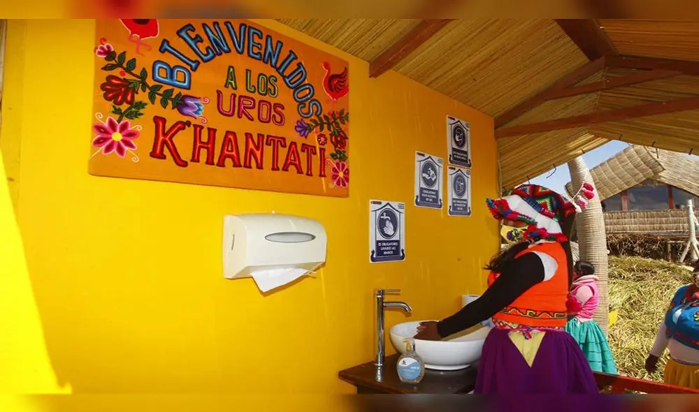 En Los Uros implementaron protocolos para prevenir el contagio de la COVID-19.