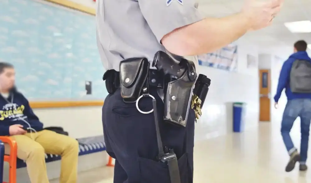 El incidente ocurrió en la Escuela Secundaria South Vermillion, en Virginia, Estados Unidos. Foto: Washington Hispanic