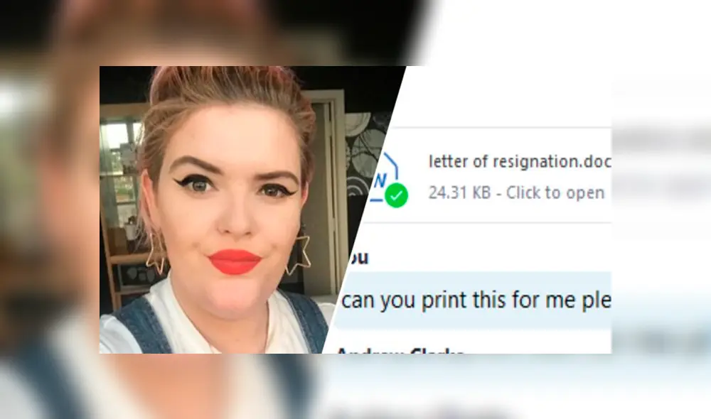 Escritora envía carta de renuncia por error a su jefe, pero el resultado sorprende a miles [FOTOS]