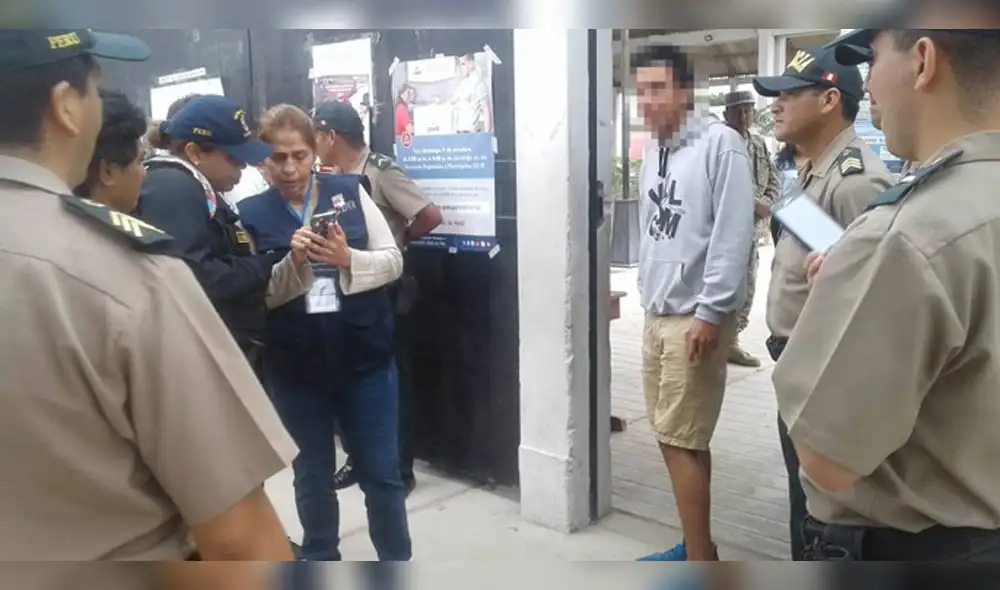 Piura: Miembro de mesa fue regresado a su casa por asistir con short