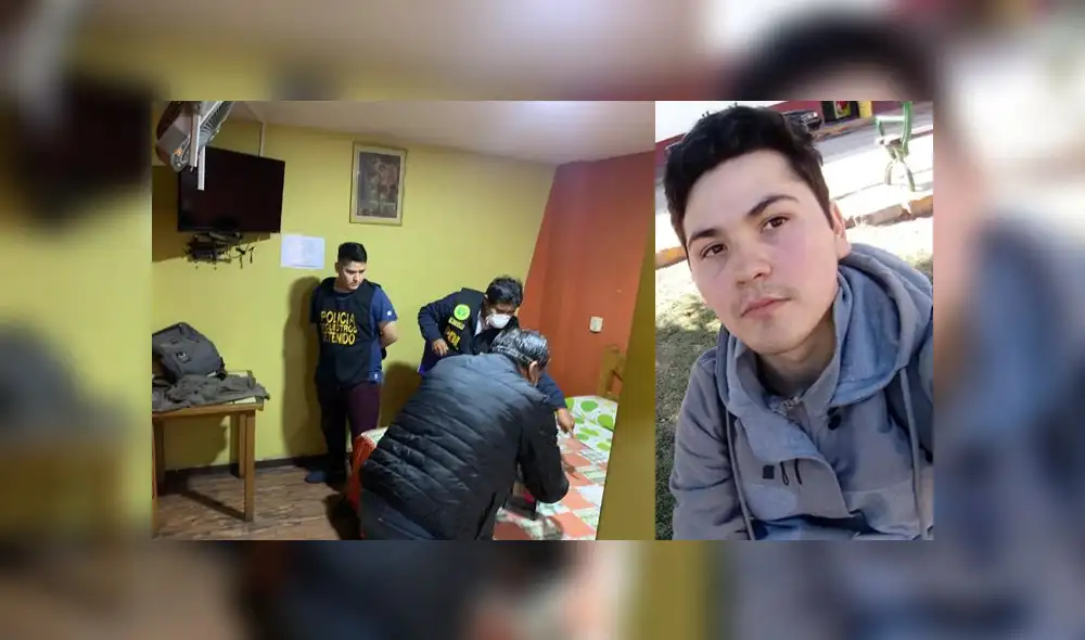 Gabriel Israel Neyra Tafur (24) fue intervenido en la habitación de un hostal, donde citó a su víctima. (Foto: PNP) Gabriel Israel Neyra Tafur (24) fue intervenido en la habitación de un hostal, donde citó a su víctima. (Foto: PNP)