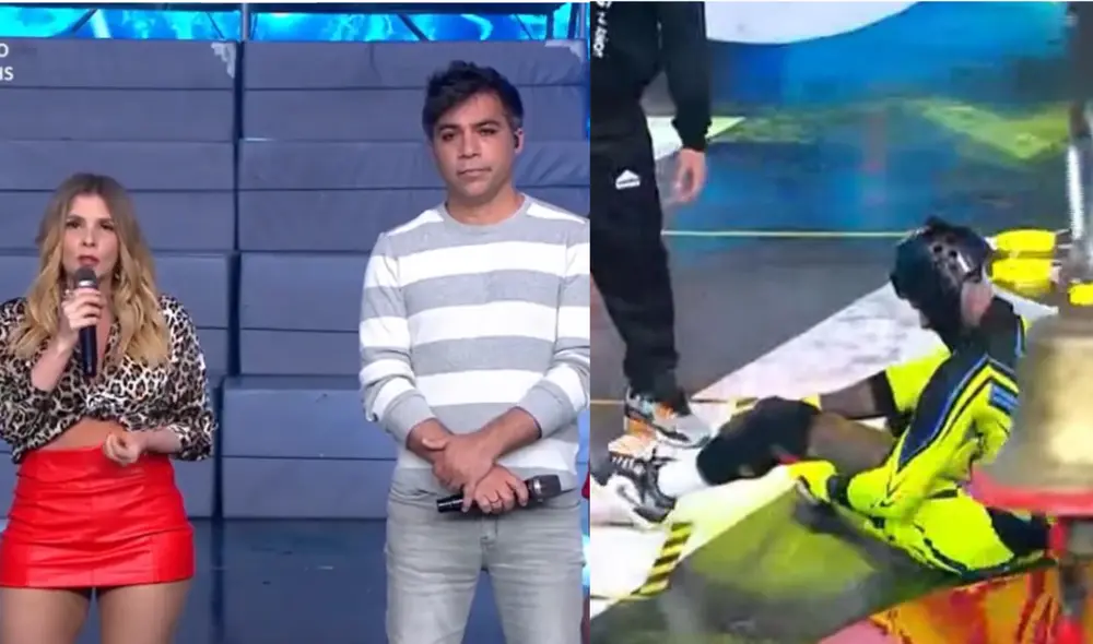 "Esto es guerra" se pronuncia ante estado de salud de Jota Benz. Foto: composición LR/ captura de América TV "Esto es guerra" se pronuncia ante estado de salud de Jota Benz. Foto: composición LR/ captura de América TV