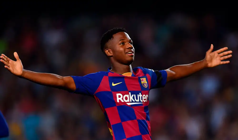 Ansu Fati anotó doblete con Barcelona sobre Levante gracias a dos asistencias de Lionel Messi.