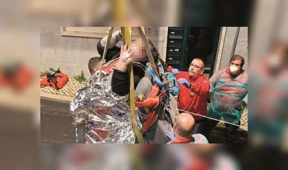 El hombre no salía de su hogar desde diciembre. Fuente: ABC. El hombre no salía de su hogar desde diciembre. Fuente: ABC.