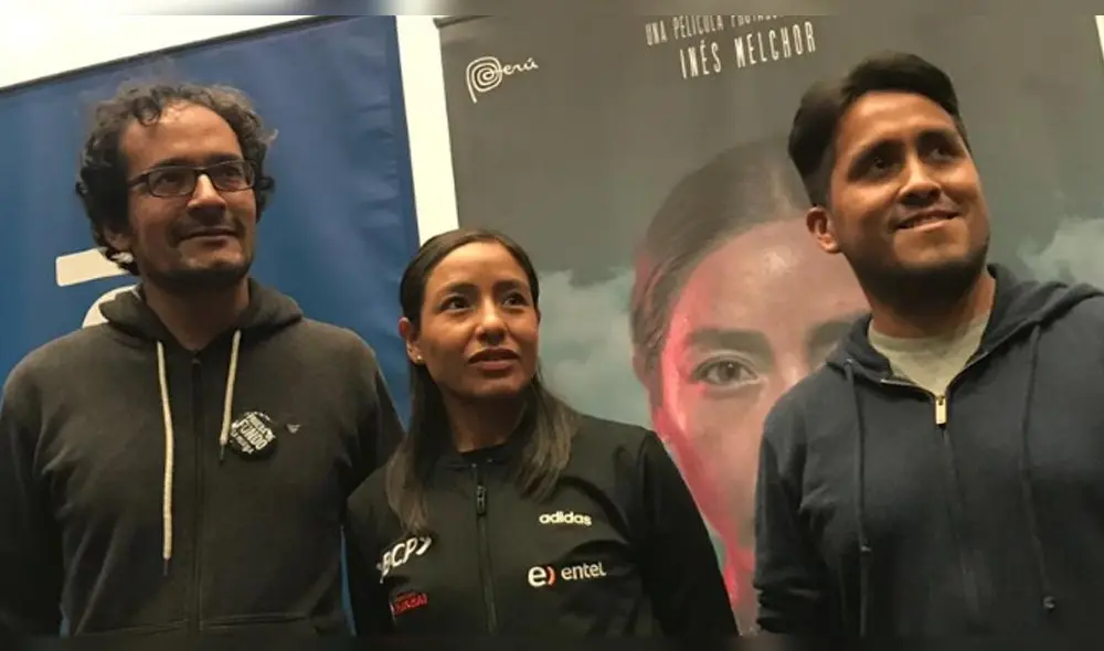 Inés Melchor brilló en el avant premiere de película