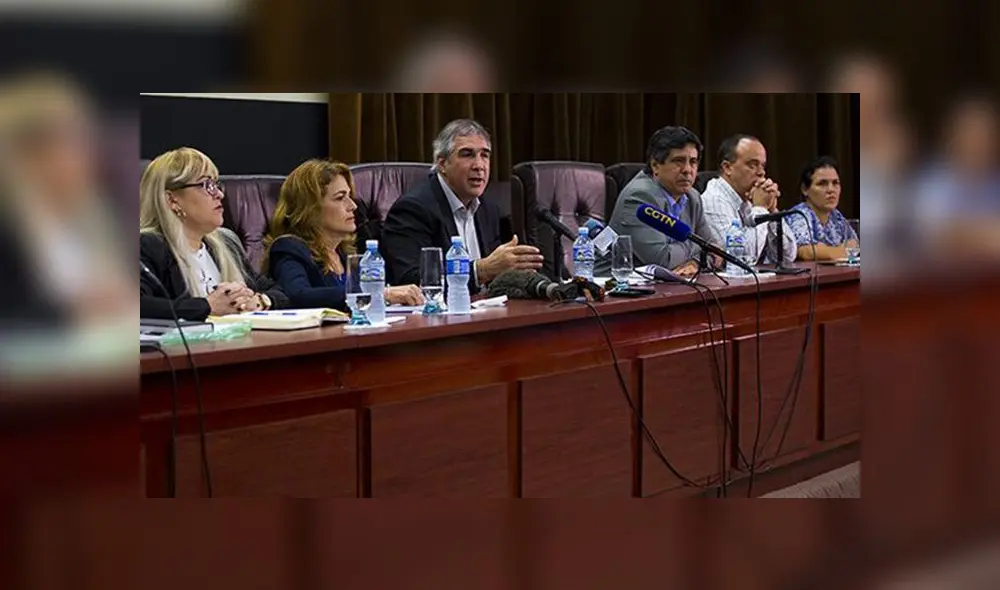 En conferencia de prensa, Cuba habló sobre sus planes de prevención y acción contra el coronavirus. Foto: Cubadebate.