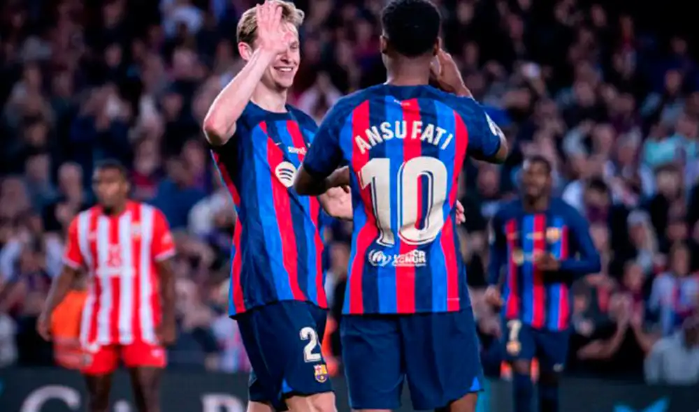 Victoria del conjunto culé. Foto: Barcelona/Twitter