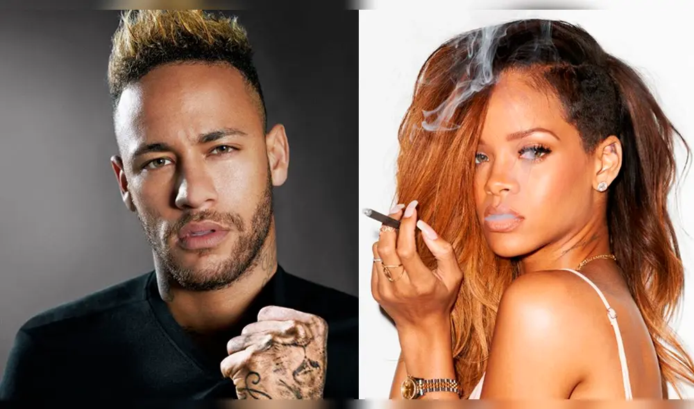Neymar presume encuentro con Rihanna en Instagram