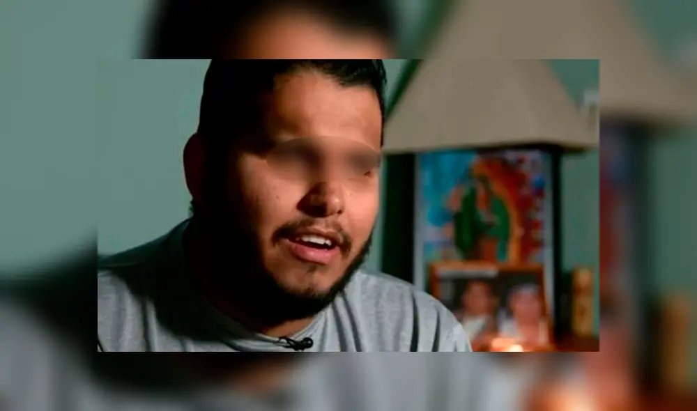 Lucio Delgado tiene 23 años y llegó a Estados Unidos en su adolescencia. Foto: CBS