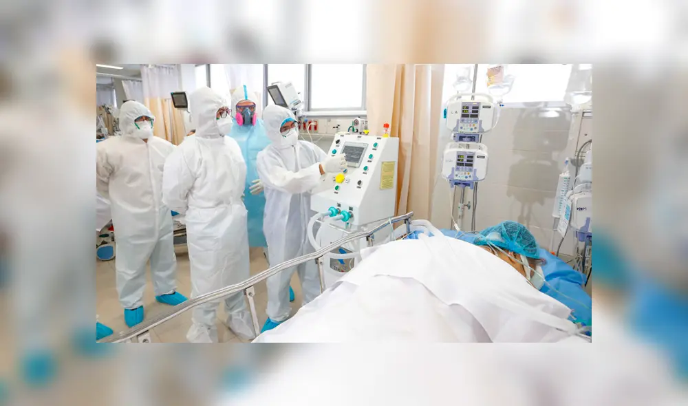 Ventilador mecánico fue creado por investigadores de la UNI para ayudar a pacientes COVID-19. Foto: Ministerio de Salud