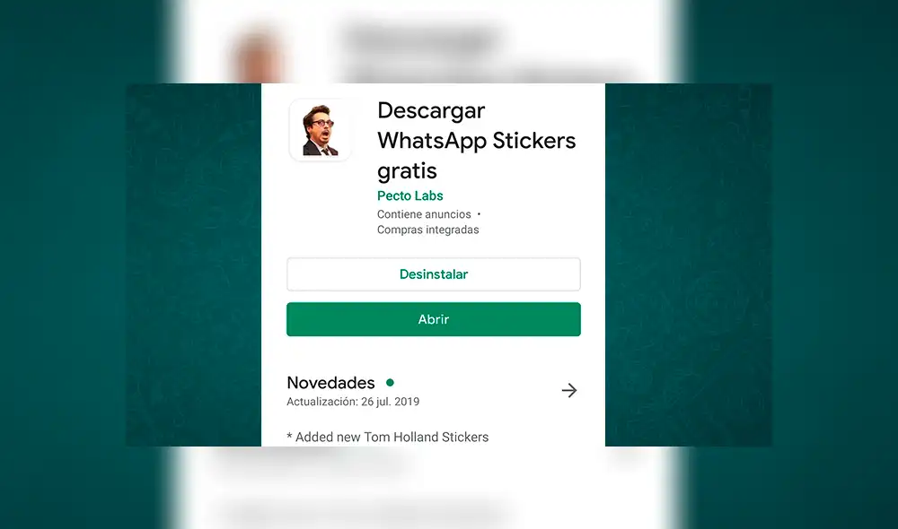 WhatsApp: Tom Hollard, actor de Spiderman, tiene stickers especiales y así podrás obtenerlos todos