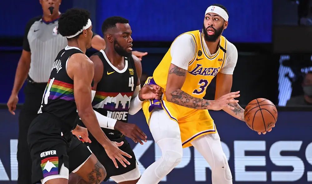 Lakers vs. Nuggets por el Juego 4 de las Finales de Conferencia de los NBA Playoffs. Foto: AFP Lakers vs. Nuggets por el Juego 4 de las Finales de Conferencia de los NBA Playoffs. Foto: AFP