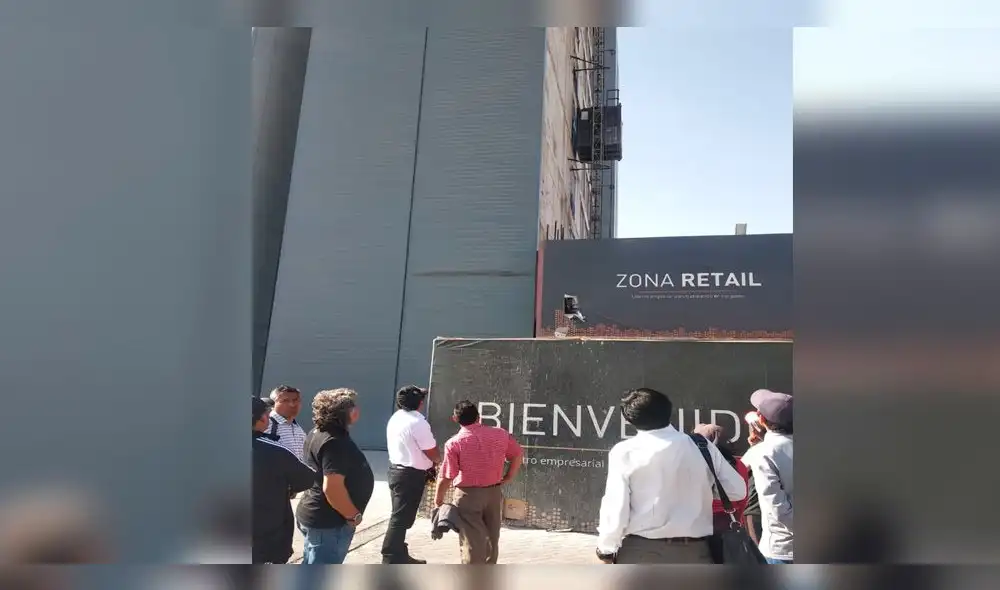 Arequipa: Obrero muere tras caer de edificio City Center.
