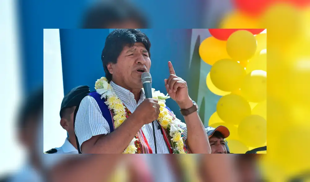 Evo Morales sostiene que opositores recibirían financiación de Chile, Brasil y EEUU
